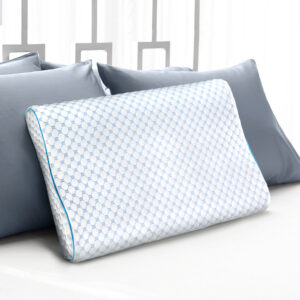 Giselle Bedding Contour Pillow Cool Gel Twin Pack