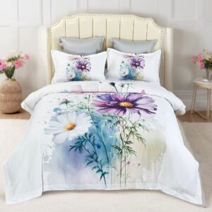 Marrea Floral Quilt Cover Set - Queen Size